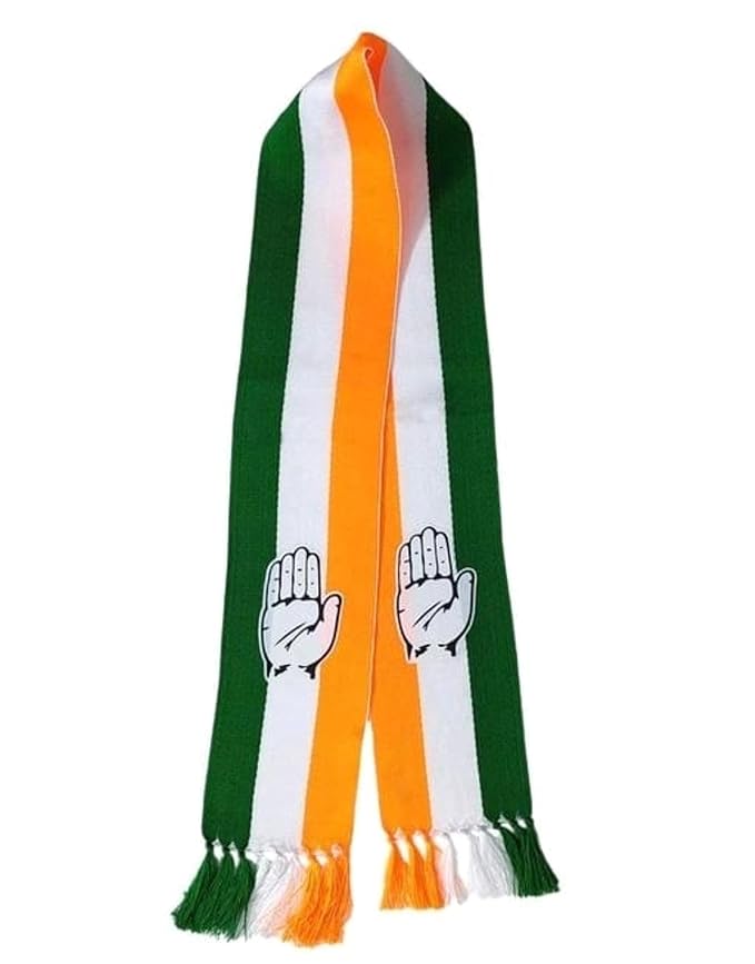 CONGRESS MUFFLER/SCARF/PATKA UNISEX CONGRESS MUFFLER